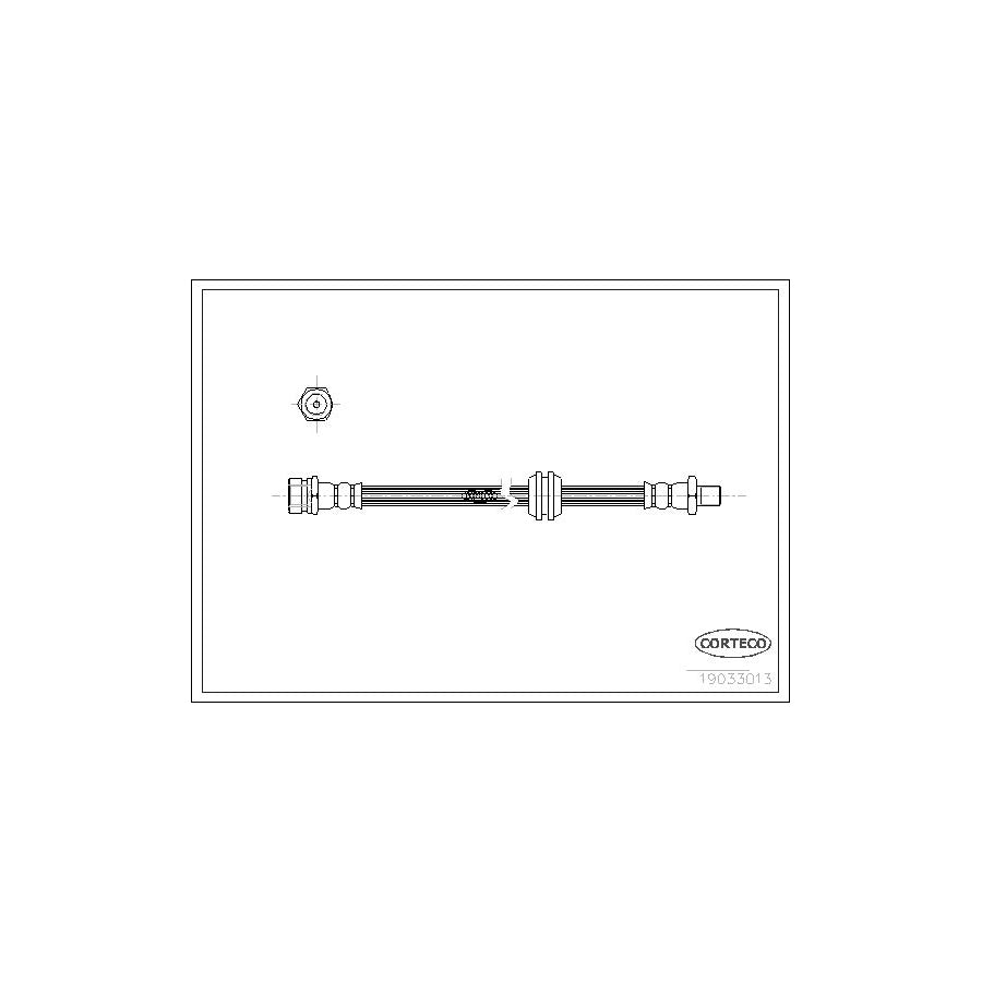 Corteco 19033013 Brake Hose | ML Performance UK