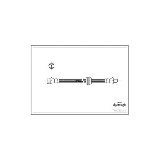 Corteco 19033013 Brake Hose | ML Performance UK