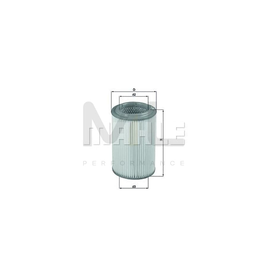 MAHLE ORIGINAL LX 2689 Air Filter Filter Insert | ML Performance Car Parts