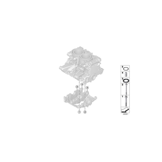 Genuine BMW 11117729497 Isa Screw M9X1,25X108 (Inc. i3) | ML Performance UK Car Parts