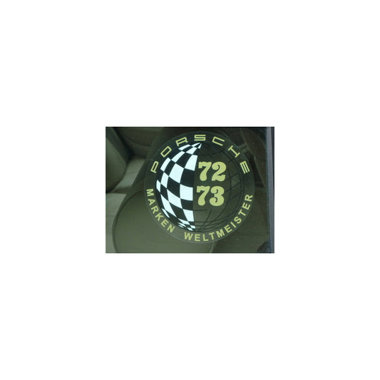 Genuine Porsche Marken Weltmeister 1972/73 Window Sticker | ML Performance UK Car Parts