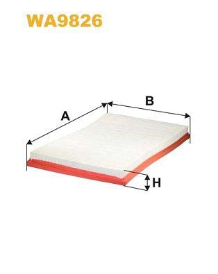 WIX Filters WA9826 Air Filter