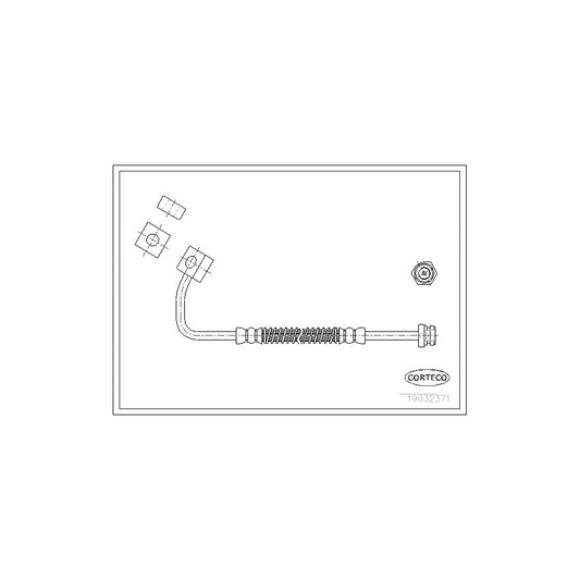 Corteco 19032371 Brake Hose | ML Performance UK