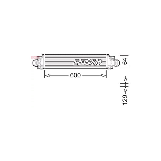 Denso DIT99000 Dit99000 Intercooler For Opel Mokka / Mokka X (J13) | ML Performance UK