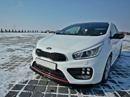 Maxton Design Kia Cee'd Gt MK2 (2013-2018) Front Splitter V.1