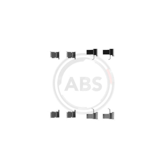 A.B.S. 1262Q Accessory Kit, Disc Brake Pads For Toyota Mr 2