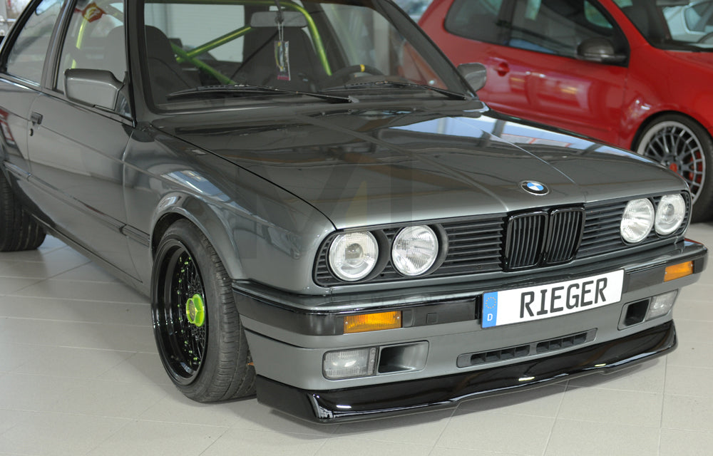 Rieger 00088270 BMW 3 Series E30 Front Splitter 6 | ML Performance UK Car Parts