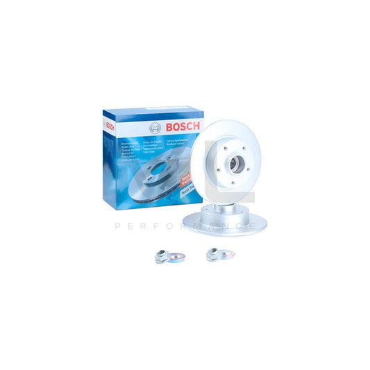BOSCH 0 986 479 C88 Brake Disc Solid, Coated, with ABS sensor ring, with wheel bearing | ML Performance Car Parts