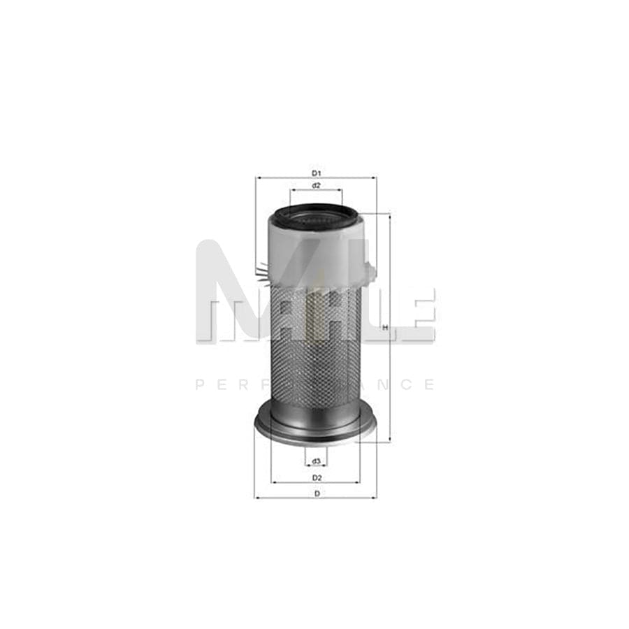 MAHLE ORIGINAL LX 650 Air Filter Filter Insert | ML Performance Car Parts