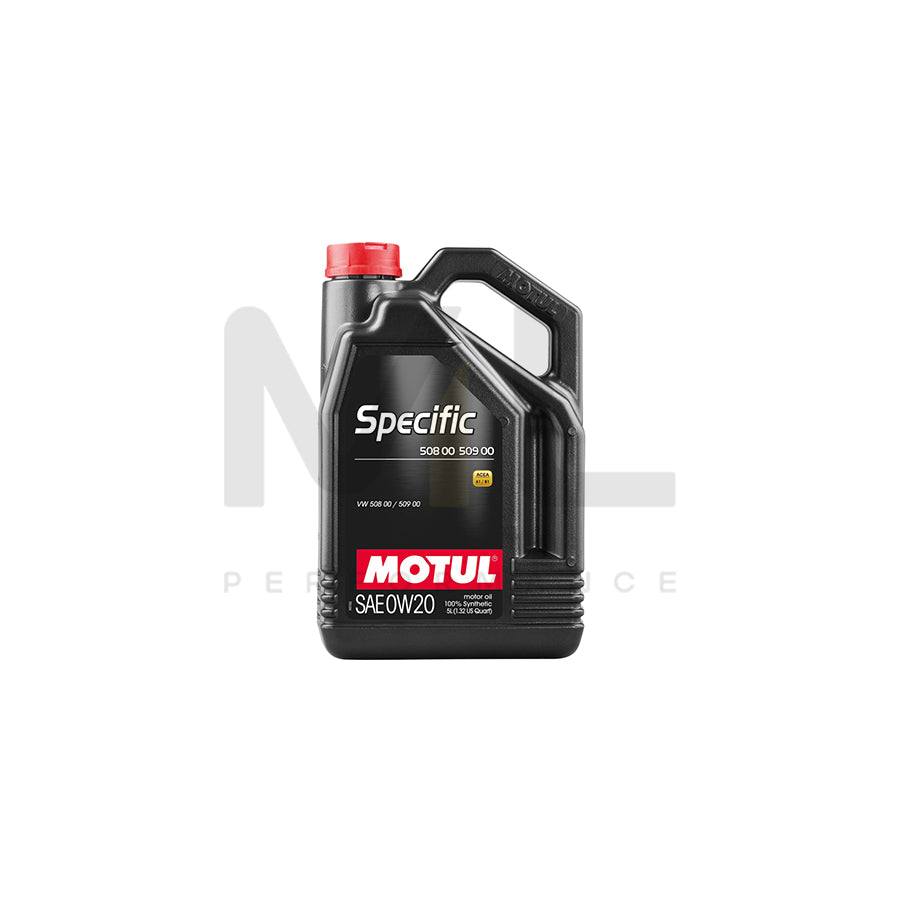 Motul Specific VW 508 00 509 00 0w-20 Fully Synthetic Car Engine Oil 5l | Engine Oil | ML Car Parts UK | ML Performance