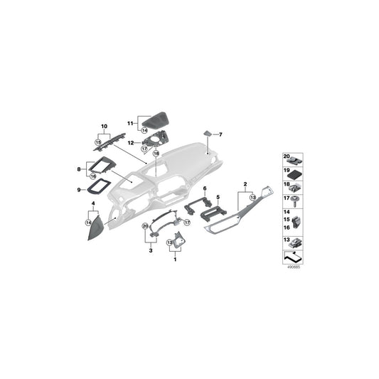 Genuine BMW 51459496283 F93 G20 G21 U-Clamp (Inc. 318d, X4 20iX & 840i) | ML Performance UK