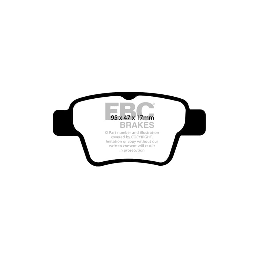 EBC PD40K566 Citroen Peugeot Ultimax Pad & Plain Disc Kit - Bosch Caliper (Inc. C4 & Peugeot 307) 3 | ML Performance UK Car Parts