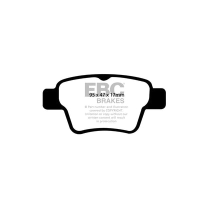 EBC PD40K566 Citroen Peugeot Ultimax Pad & Plain Disc Kit - Bosch Caliper (Inc. C4 & Peugeot 307) 3 | ML Performance UK Car Parts