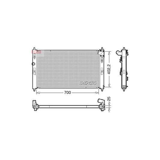 Denso DRM45053 Drm45053 Engine Radiator For Mitsubishi Asx Off-Road (Ga0) | ML Performance UK