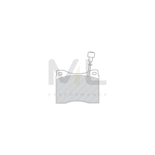 Ferodo Premier Eco Friction Fdb1635 Brake Pad Set Incl. Wear Warning Contact, With Piston Clip, Without Accessories | ML Performance Car Parts