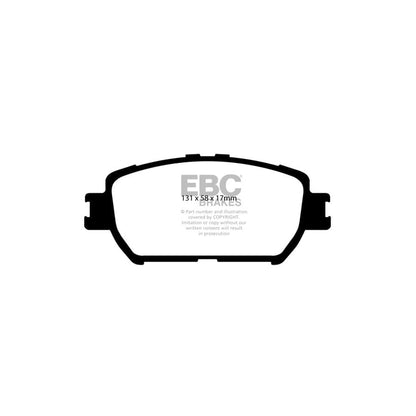 EBC PDKF1924 Toyota Camry Ultimax Front Brake Pad & Plain Disc Kit 2 | ML Performance UK Car Parts