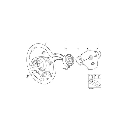 Genuine BMW 61312496278 E36 Covering Right KYALAMI (Inc.  & Z3 M) | ML Performance UK Car Parts