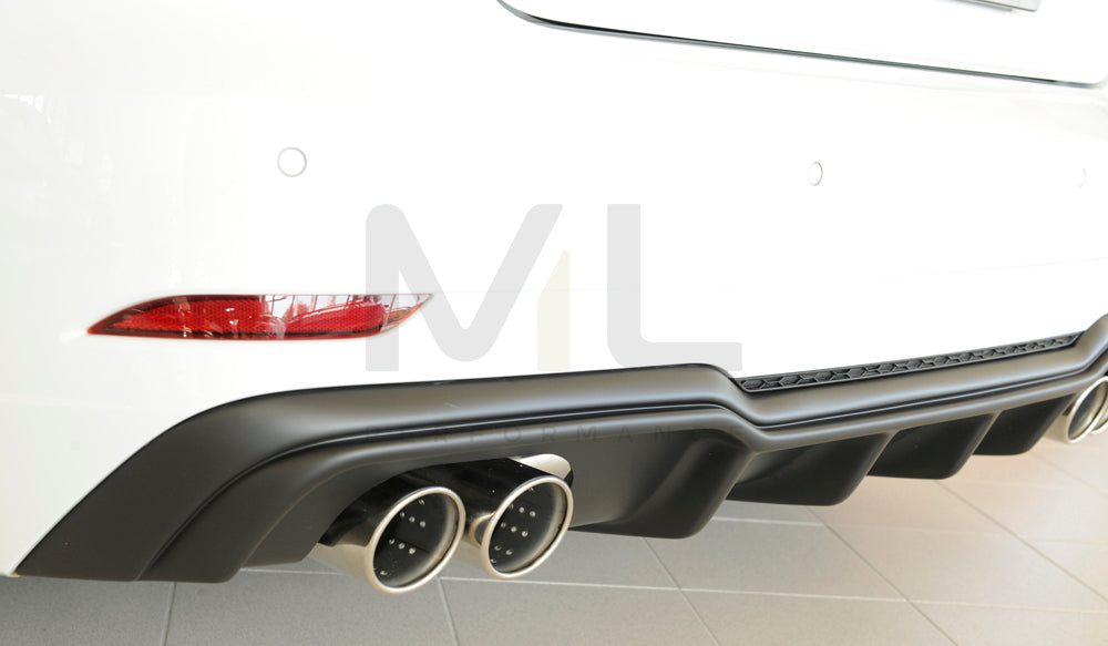 Rieger 00056822 Audi 8V A3 Rear Diffuser 9 | ML Performance UK Car Parts