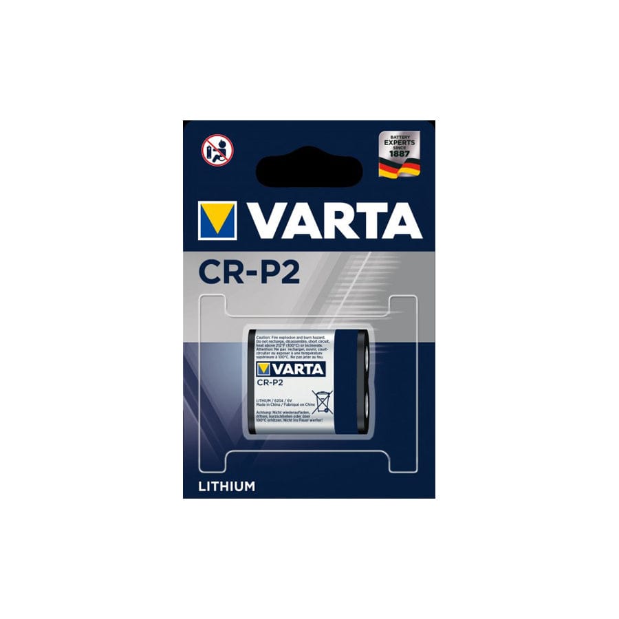 Varta Electronics CRP2 6V Lithium Professional Electronics Photo battery (pack of 1) | ML Performance UK Car Parts