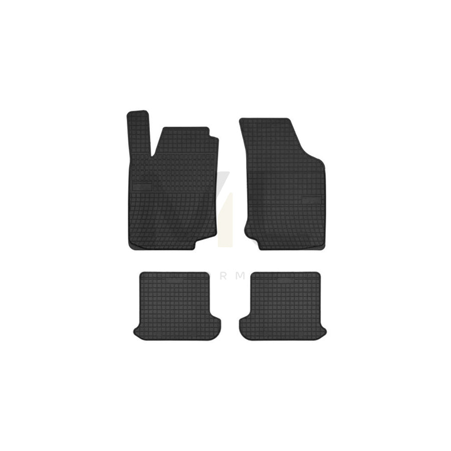 FROGUM Tailored 402003 Floor mat set for VW GOLF Elastomer, Front and Rear, Quantity: 4, Black | ML Performance Car Parts