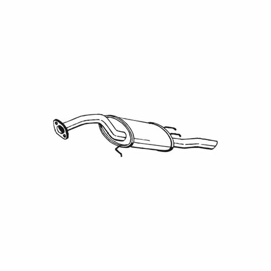 Bosal 228-897 Rear Silencer For Toyota Corolla