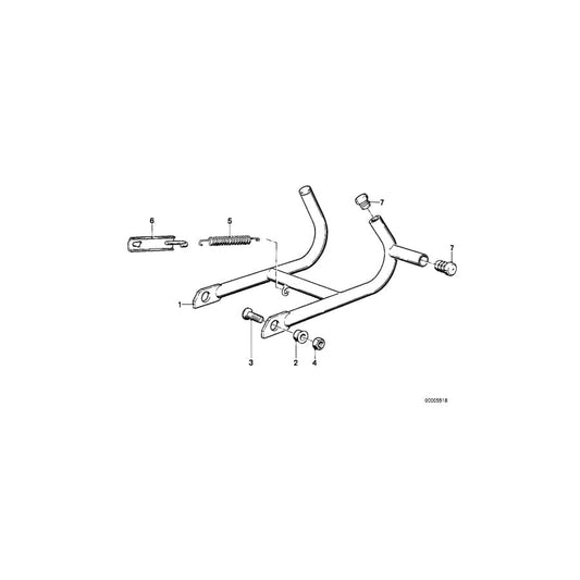 Genuine BMW 07119900826 Countersunk Head Screw M10X30 (Inc. R 100 R, R 65 RT & R 80 G/S) | ML Performance UK Car Parts