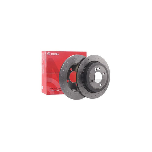 BREMBO XTRA LINE 08.9163.1X Brake Disc Perforated, Solid, Coated, High-carbon | ML Performance Car Parts