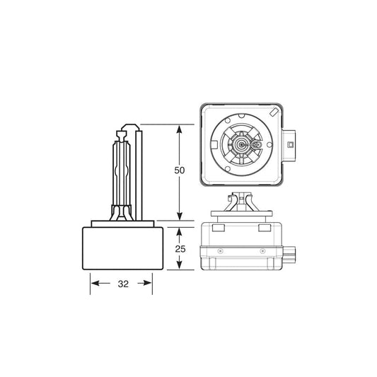 RING R42302 42V 35W D3S (Projection) Gas Discharge Bulb | ML Performance