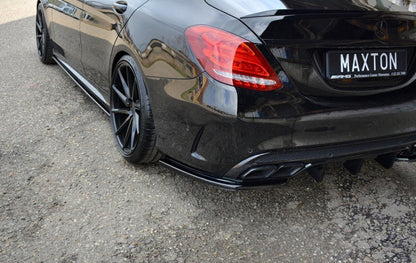 Maxton Design Mercedes Benz C43 AMG W205 Rear Side Splitters