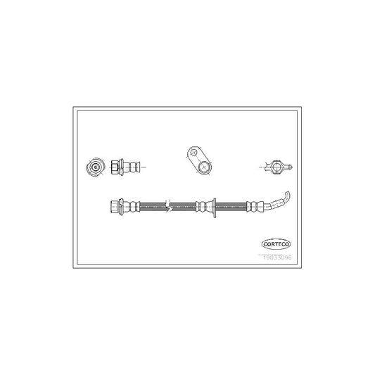 Corteco 19033096 Brake Hose | ML Performance UK