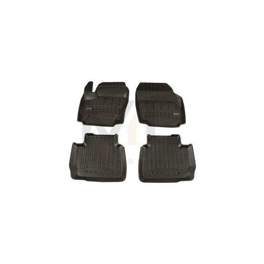 FROGUM 3D408449 Floor mat set for FORD MONDEO Elastomer, Front and Rear, Quantity: 4, Black | ML Performance Car Parts