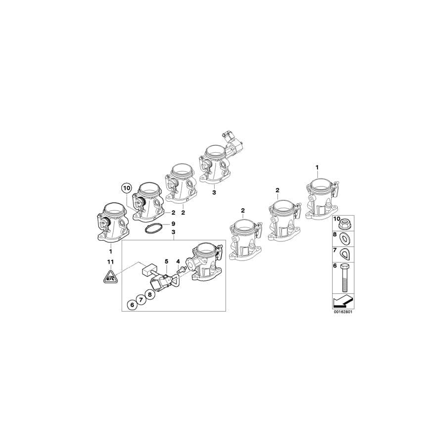 Genuine BMW 13547834369 E90 E92 E61 Washer (Inc. M6, M3 & M5) | ML Performance UK Car Parts