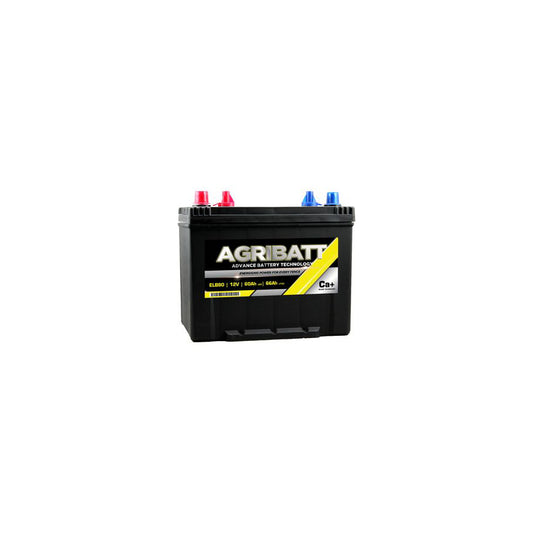 AgriBatt ELB80 Heavy Duty Electric Fence Battery 12V 60Ah | ML Performance UK Car Parts