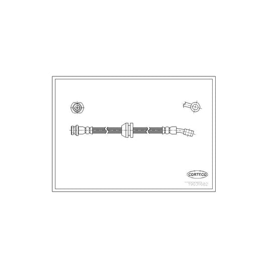 Corteco 19031682 Brake Hose | ML Performance UK