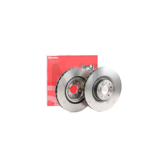 BREMBO 09.A444.41 Brake Disc Internally Vented, Coated, High-carbon | ML Performance Car Parts