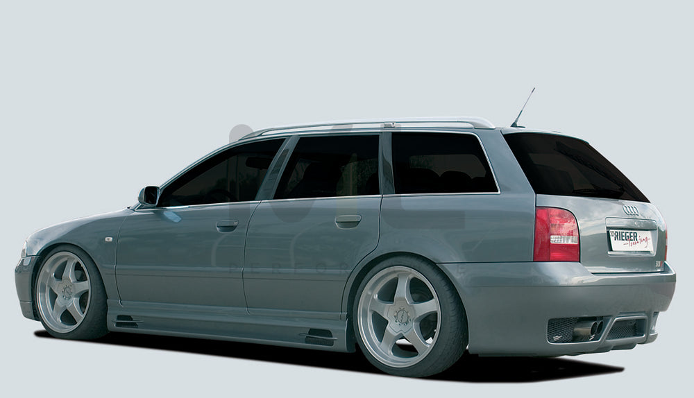 Rieger 00055057 Audi B5 A4 Rear Bumper 3 | ML Performance UK Car Parts