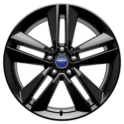 GENUINE FORD 2140037 x4 SET OF 4 MUSTANG ALLOY WHEEL 19" 5 X 2-SPOKE DESIGN, BLACK, 2015 - 2021 | ML Performance UK