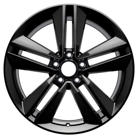 GENUINE FORD 2140037 x4 SET OF 4 MUSTANG ALLOY WHEEL 19" 5 X 2-SPOKE DESIGN, BLACK, 2015 - 2021 | ML Performance UK