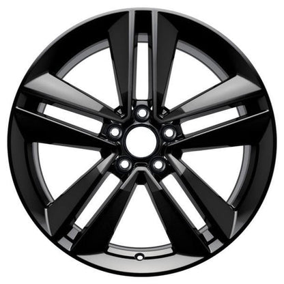 GENUINE FORD 2140037 x4 SET OF 4 MUSTANG ALLOY WHEEL 19" 5 X 2-SPOKE DESIGN, BLACK, 2015 - 2021 | ML Performance UK