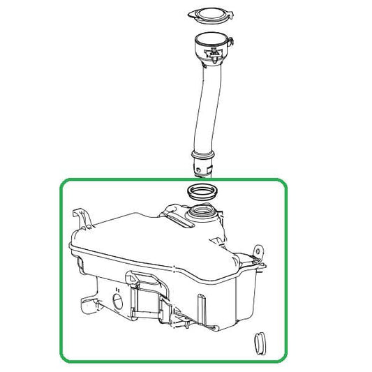 Genuine Lexus 85355-53091 IS Phase 3 Windscreen Washer Bottle