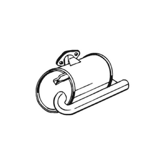 Bosal 229-683 Rear Silencer For Subaru Sumo Minibus (E10, E12)