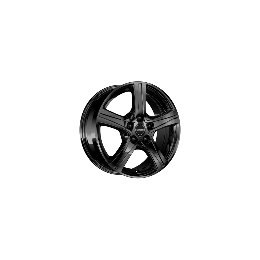 Borbet CWD 7x17 ET45 CWD 70745114,3566,1BG Glossy Black Wheel | ML Performance UK Car Parts