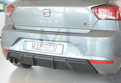 Rieger 00027102 SEAT KJ Rear Diffuser (Ibiza FR & Ibiza) 10 | ML Performance UK Car Parts