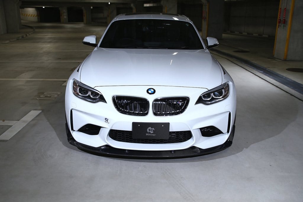 3D Design 3101-28711 BMW Carbon Fiber Front Lip Spoiler Only