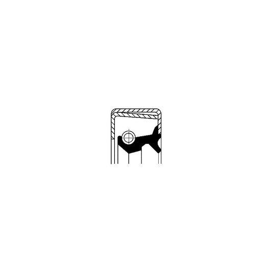 Corteco 01003701B Shaft Seal, Wheel Hub | ML Performance UK