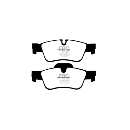 EBC PD06KR278 Mercedes-Benz W164 Greenstuff Rear Brake Pad & USR Disc Kit - ATE Caliper 2 | ML Performance UK Car Parts