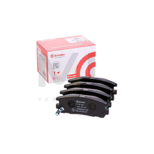 Brembo P 59 021 Brake Pad Set With Acoustic Wear Warning | ML Performance Car Parts