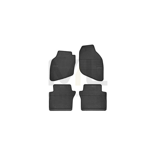 FROGUM Tailored 0838 Floor mat set Elastomer, Front and Rear, Quantity: 4, Black | ML Performance Car Parts