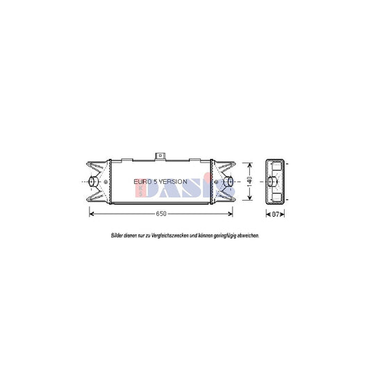AKS Dasis 407006N Intercooler For IVeco Daily IV Box Body / Estate | ML Performance UK