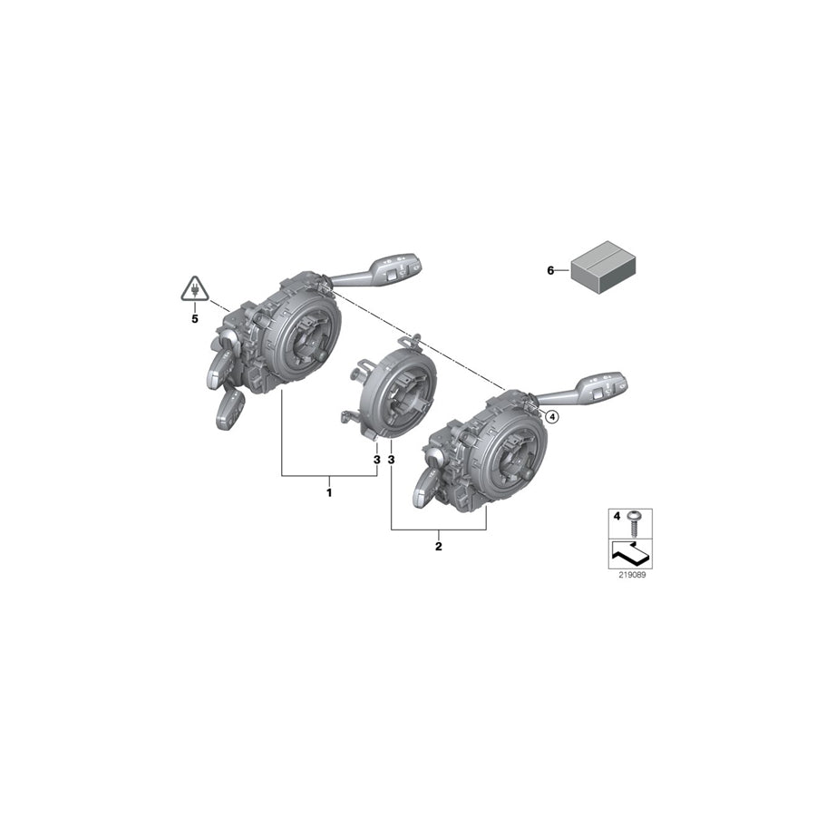 Genuine BMW 61319179506 E92 E93 E71 Switch Unit Steering Column (Inc. M3 & X6 M) | ML Performance UK